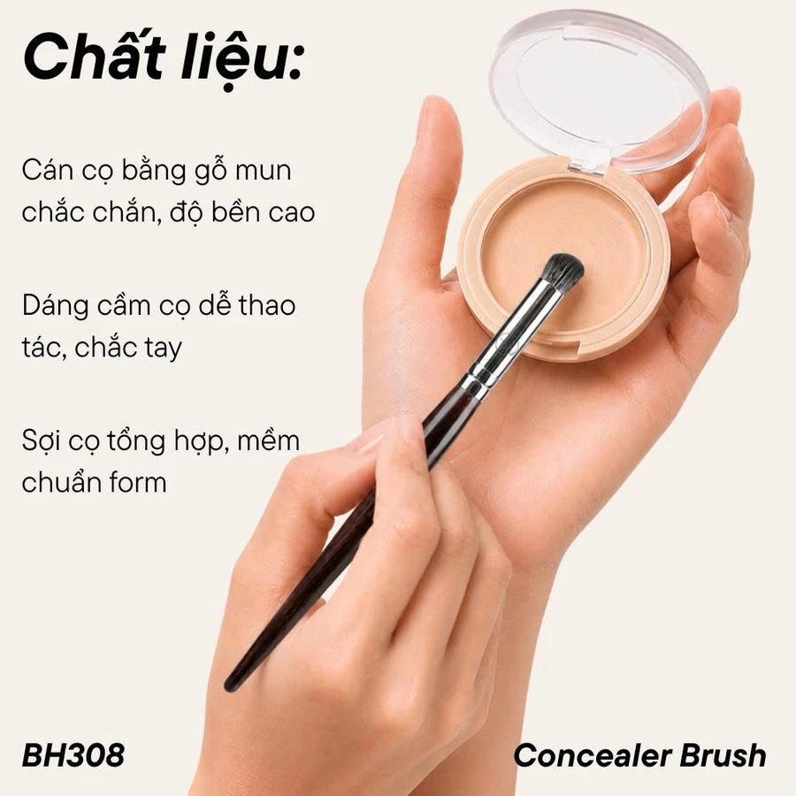 Cọ Che Khuyết Điểm BH Cosmetics Concealer Brush BH308